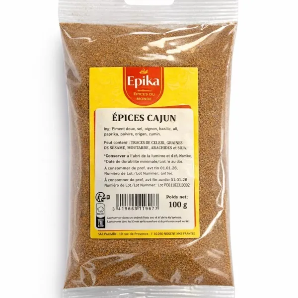 Epika - CAJUN-GEWÜRZ - 15x100g
