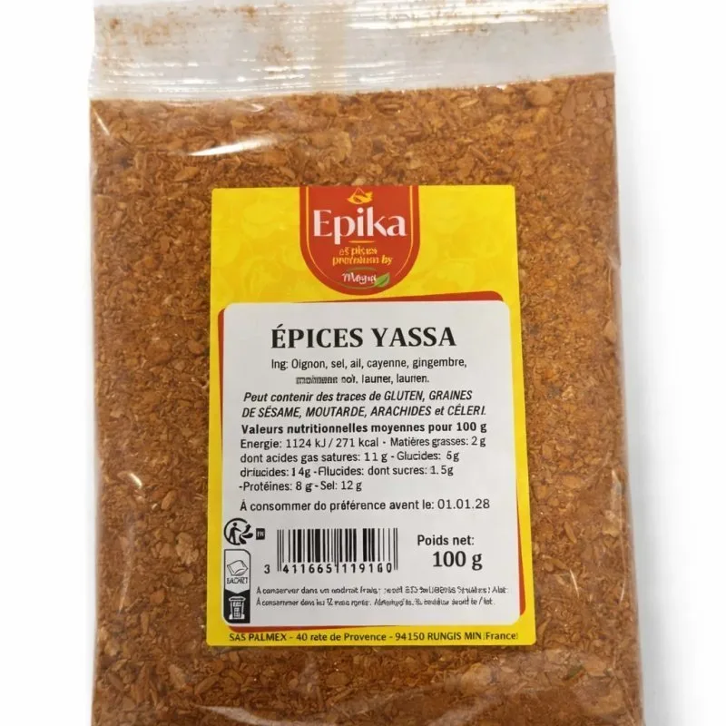 Epika - YASSA-GEWÜRZ - 20x100g