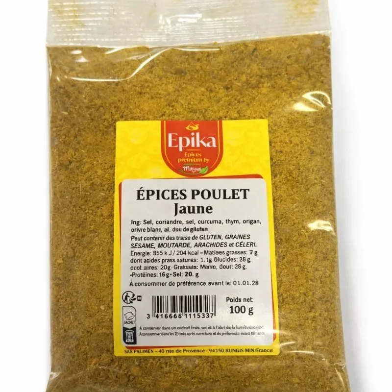 Epika - HÄHNCHENGEWÜRZ gelb - 20x100g