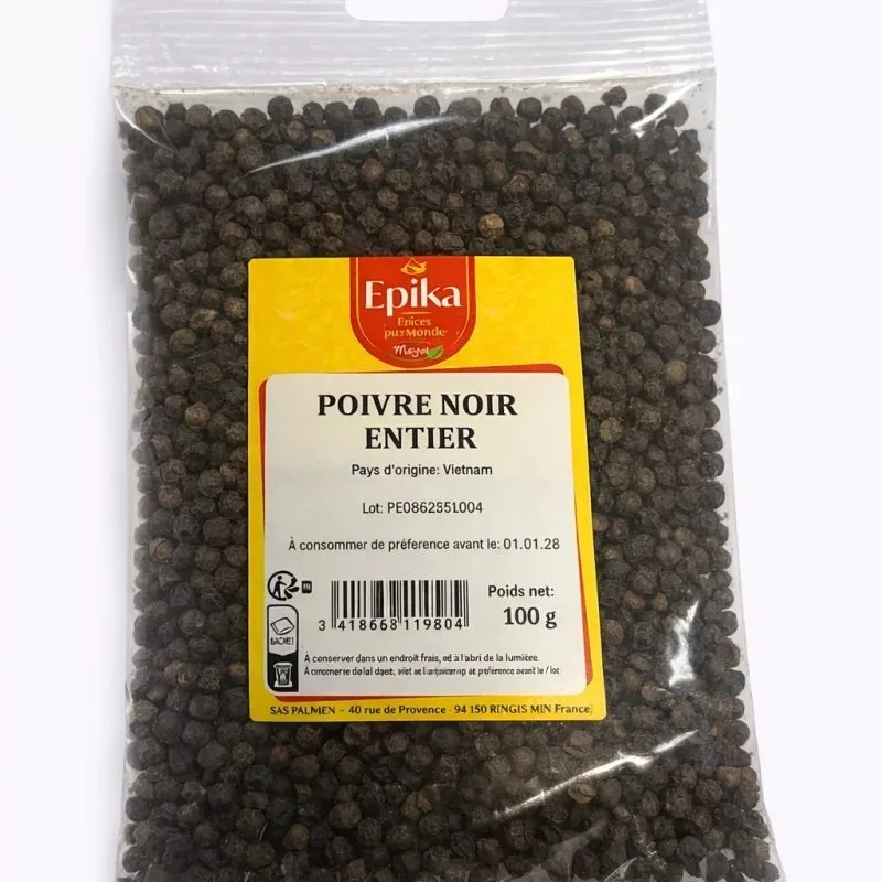 Epika - SCHWARZER PFEFFER GANZ - 20x100g