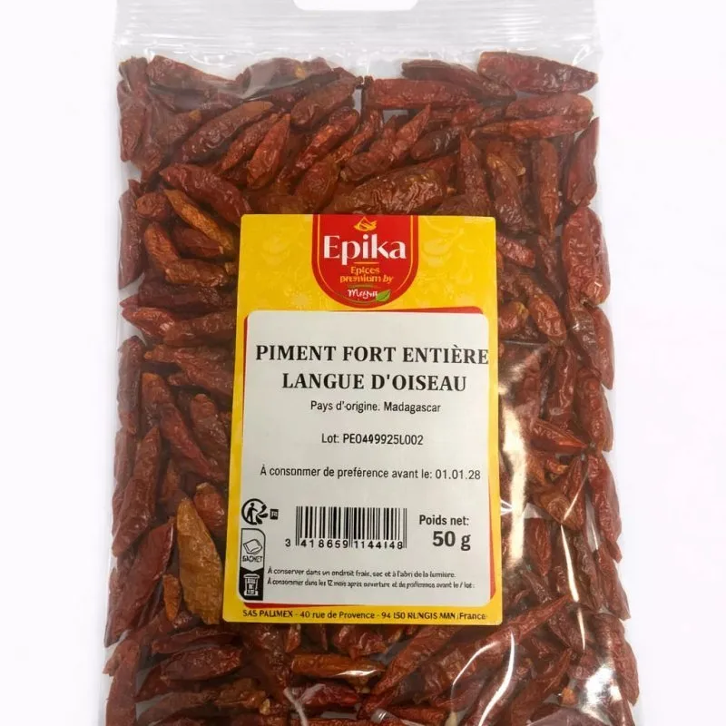 Epika - CHILI SCHARF GANZ Vogelaugen - 20x50g