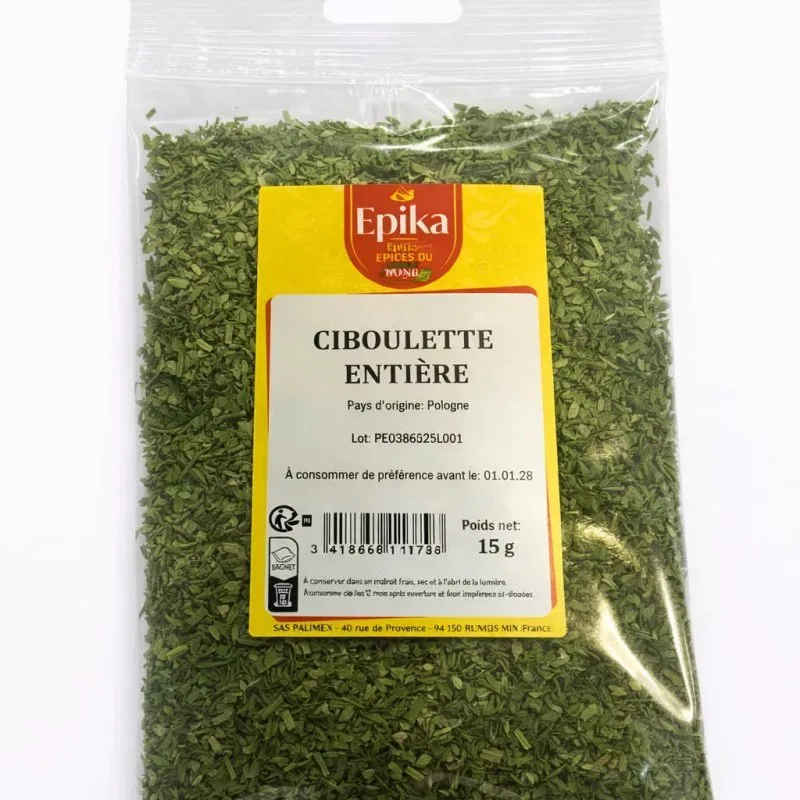 Epika - CIBOULETTE ENTIERE (TUBULAIRE) - 20x15g