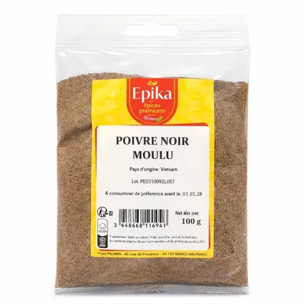 Epika - SCHWARZER PFEFFER GEMAHLEN - 20x100g