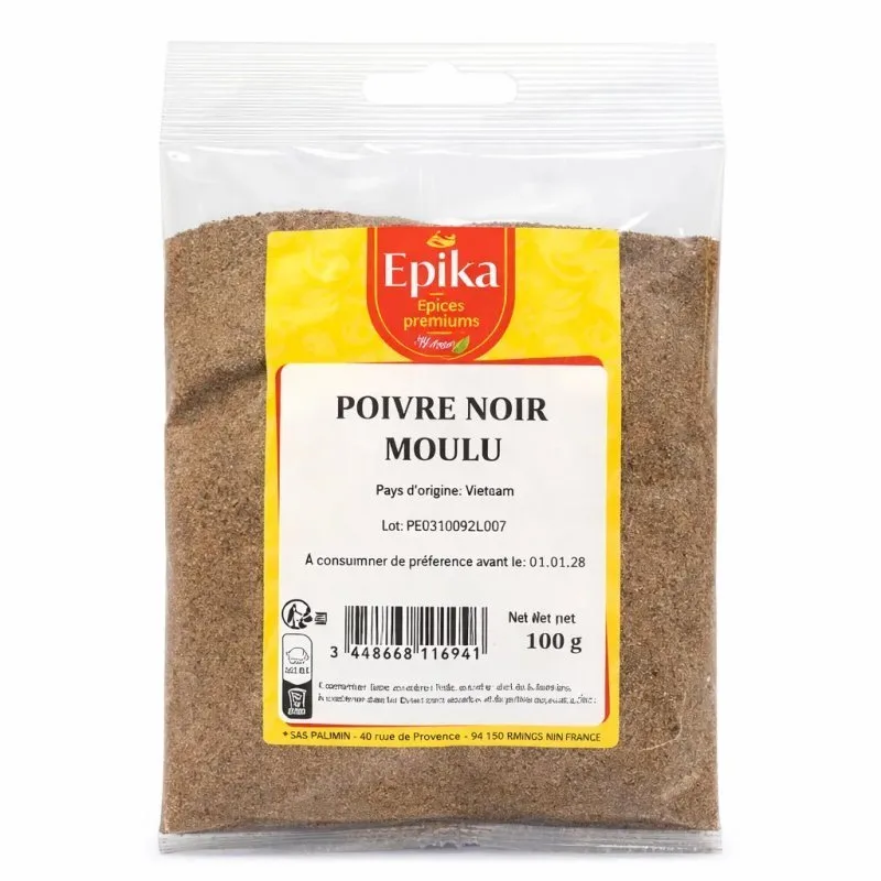 Epika - SCHWARZER PFEFFER GEMAHLEN - 20x100g