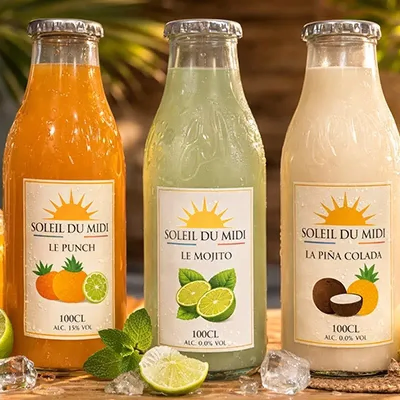 MOCKTAIL  - Jus PUNCH - Virgin / sans alcool -  6x1L