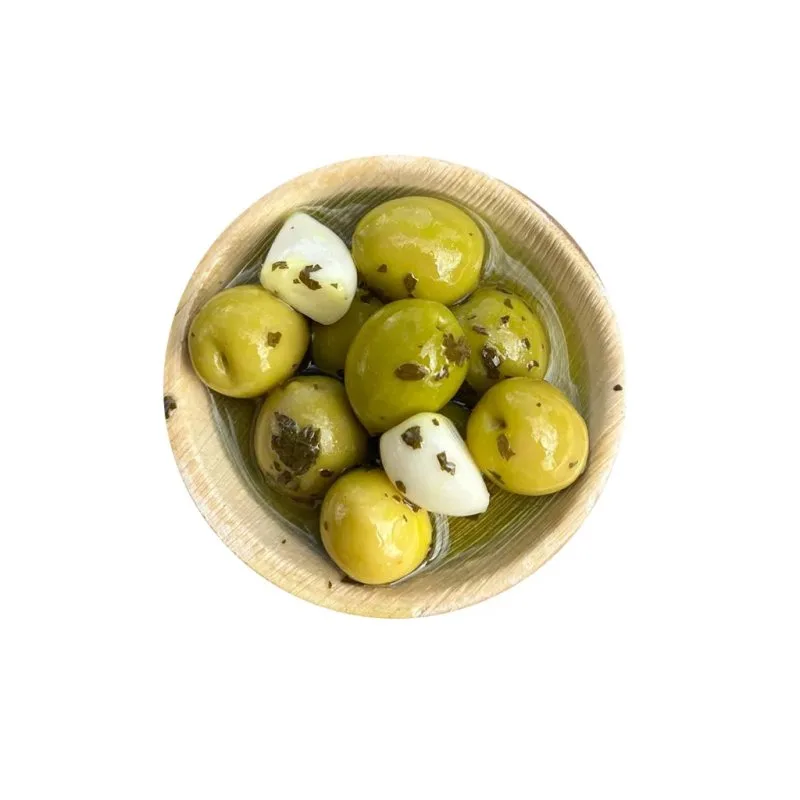 Grüne Oliven - ÄGYPTEN - Kaliber 10/12 - KNOBLAUCH PETERSILIE - 10KG - 2