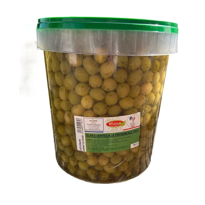Grüne Oliven - ÄGYPTEN - Kaliber 10/12 - NACH PROVENZALISCHER ART - 10KG