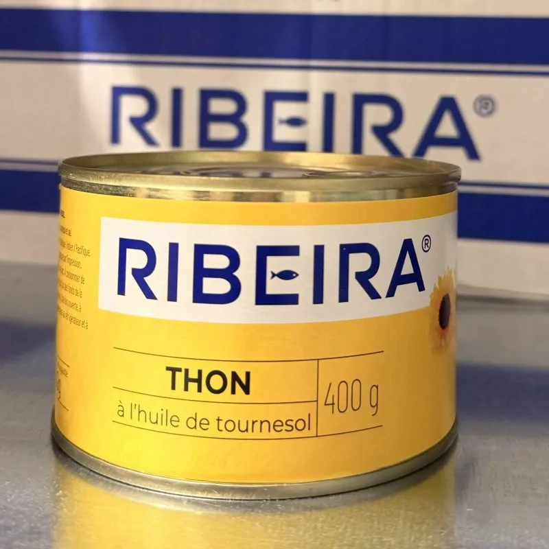 THUNFISCH IN ÖL STÜCKE RIBEIRA - 1/2 - 24x400g
