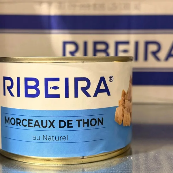 THUNFISCH NATUR STÜCKE RIBEIRA - 1/2 - 24x400g