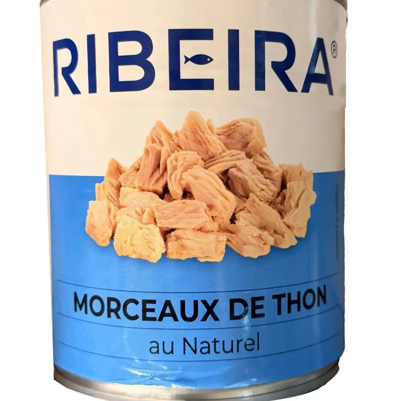THUNFISCH NATUR STÜCKE RIBEIRA 4/4 - 12x800G