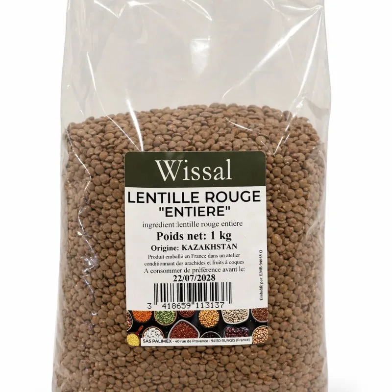 WISSAL - ROTE LINSEN GANZ 12x1KG