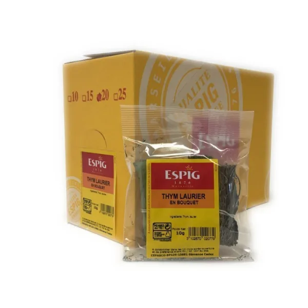 BOUQUET THYM / LAURIER - Espig - 20x10g
