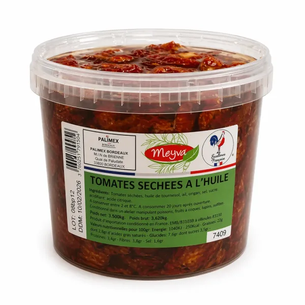 MEYVA - TOMATES SECHEES A L'HUILE - 3.5KG