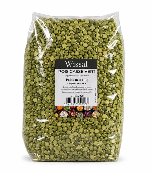 WISSAL - POIS CASSES VERTS 12x1kg