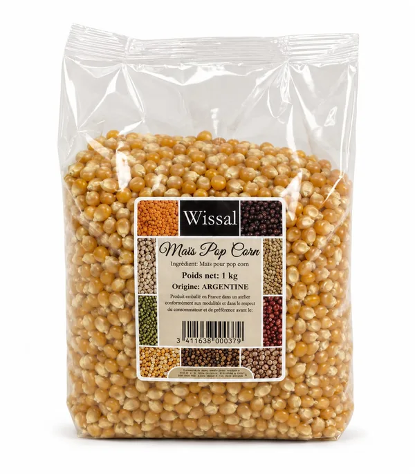 WISSAL - MAIS POPCORN 12x1kg