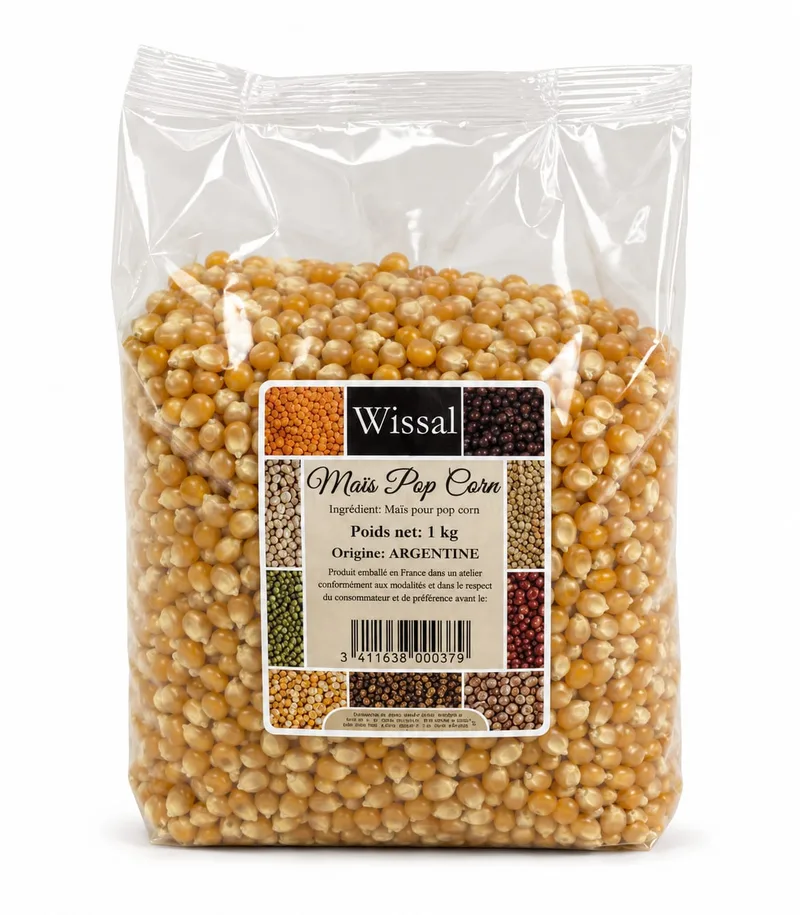 WISSAL - MAIS POPCORN 12x1kg