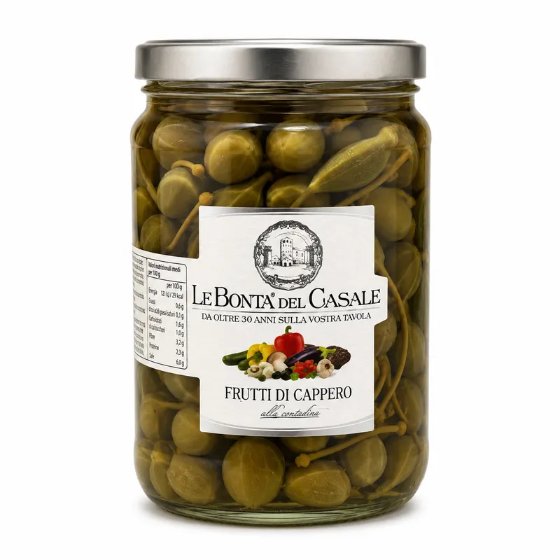 FLEUR DE CAPRES (GROS) BOCAL 800G - X6