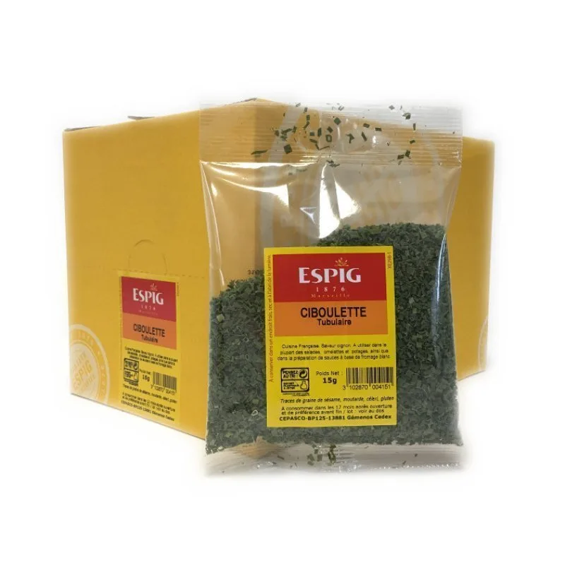 WHOLE CHIVES (TUBULAR) - Espig - 20x15g