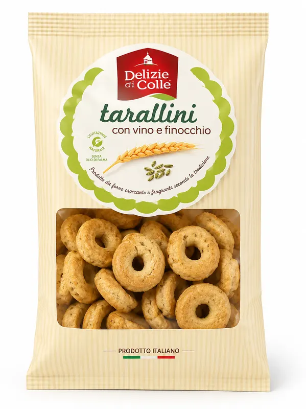 TARALLI FINOCCHIO - FENOUIL - 15x200g