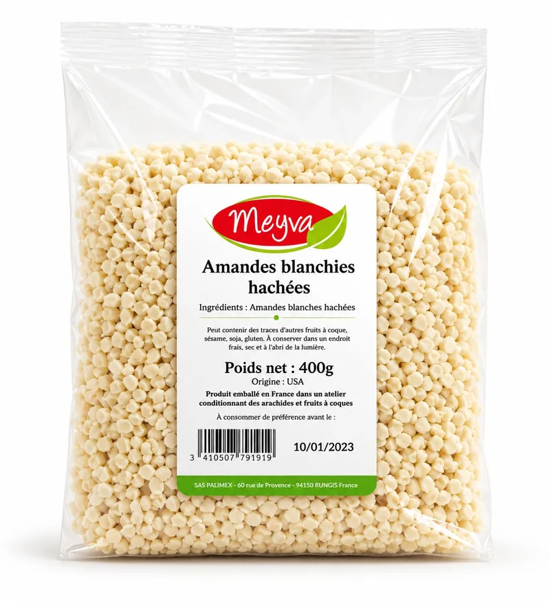 MEYVA - AMANDE HACHEE 24X400G