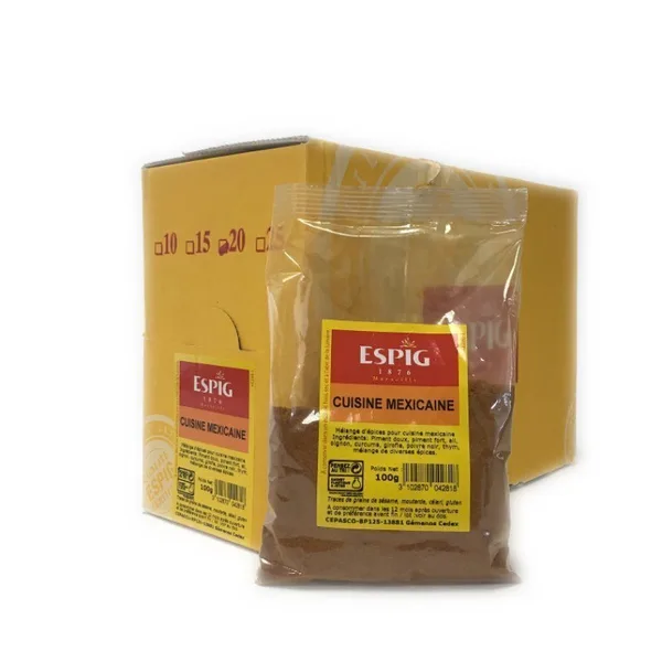 Mexican cuisine - Espig - 20x100g (Tex-Mex cuisine)
