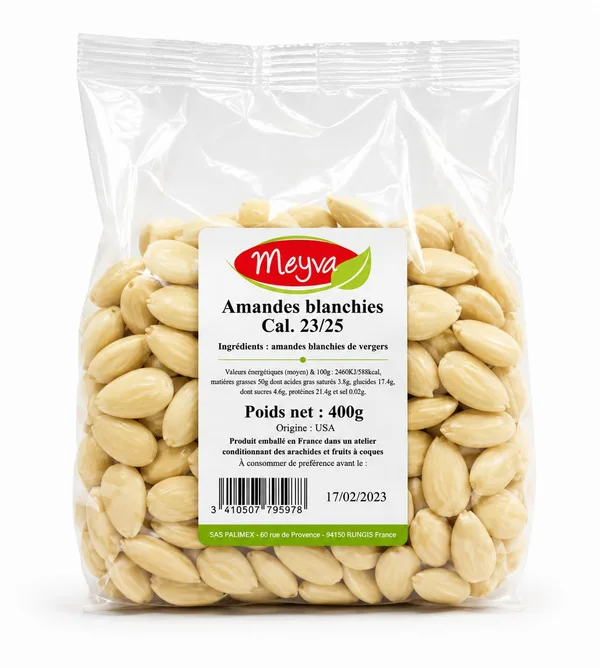 MEYVA - AMANDE BLANCHIE 23/25 24X400G