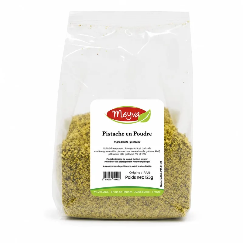 Meyva - Pistazienpulver - 12x125g