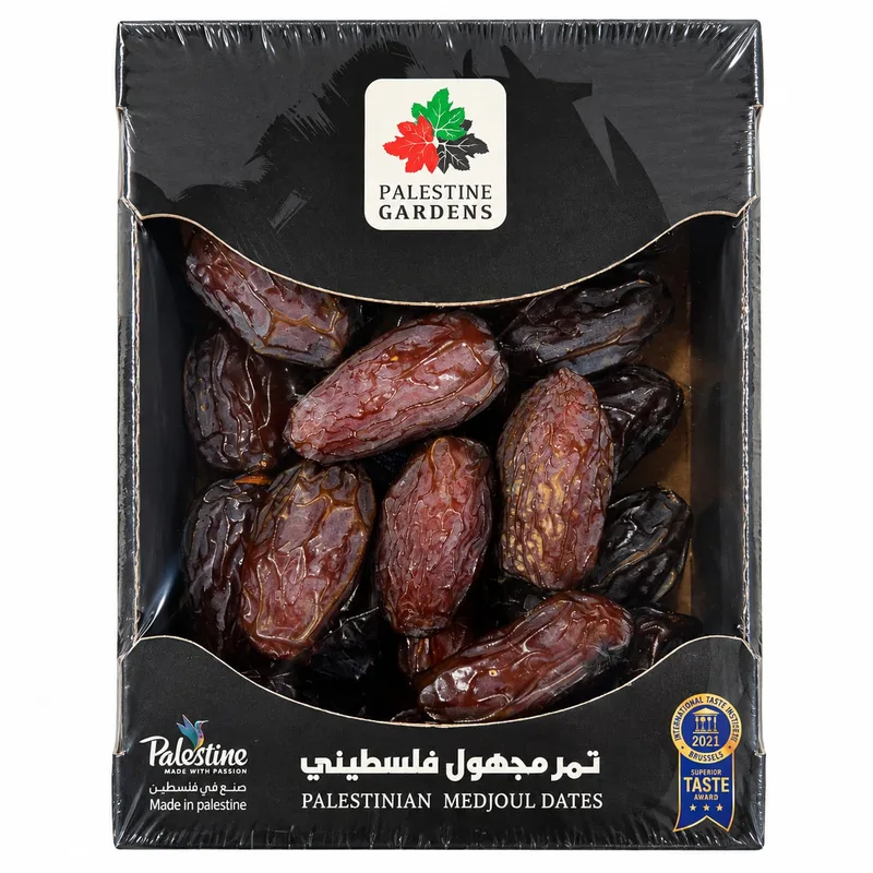 Palestine Medjool Dates - Large Size - Box 16x450g - 2