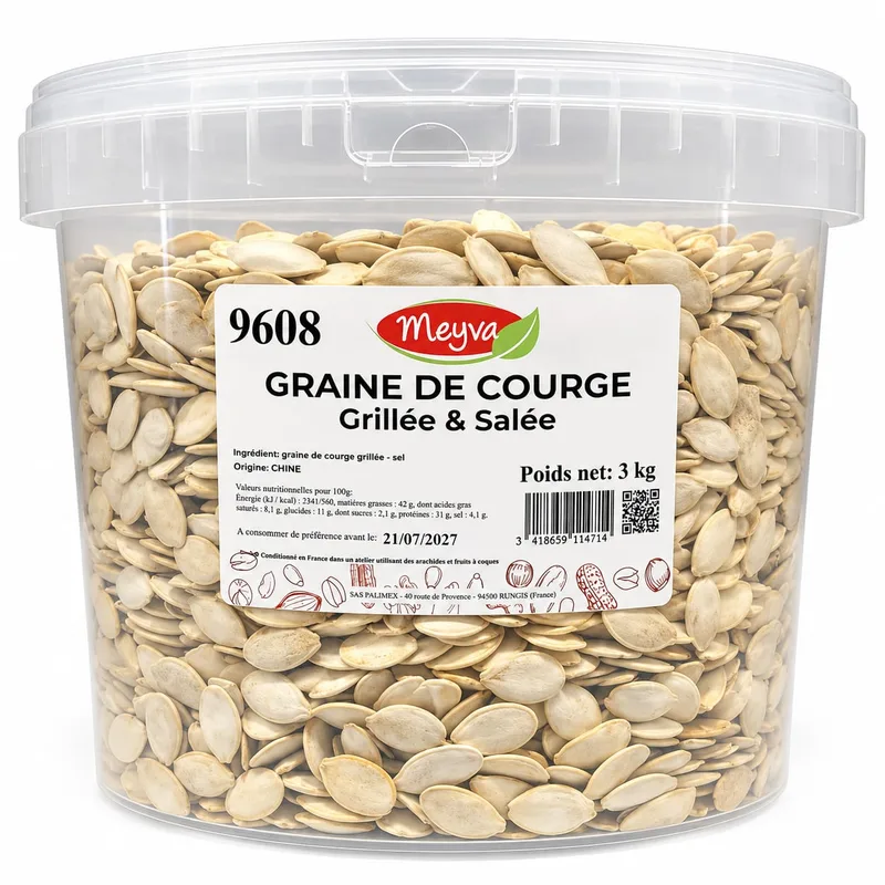 Bucket Meyva - Roasted Salted Pumpkin Seeds - 3kg