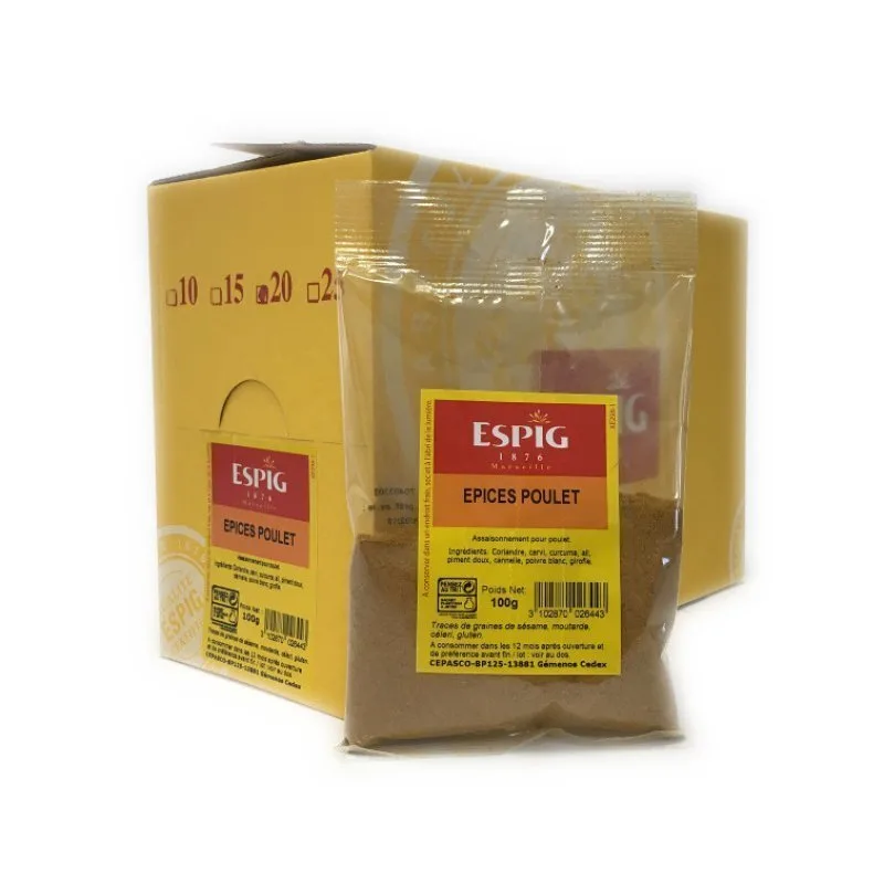 EPICES POULET - Espig - 20x100g