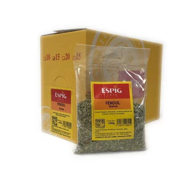WHOLE FENNEL - Espig - 15x100g
