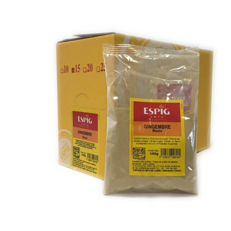 GINGEMBRE MOULU - Espig - 15x100g
