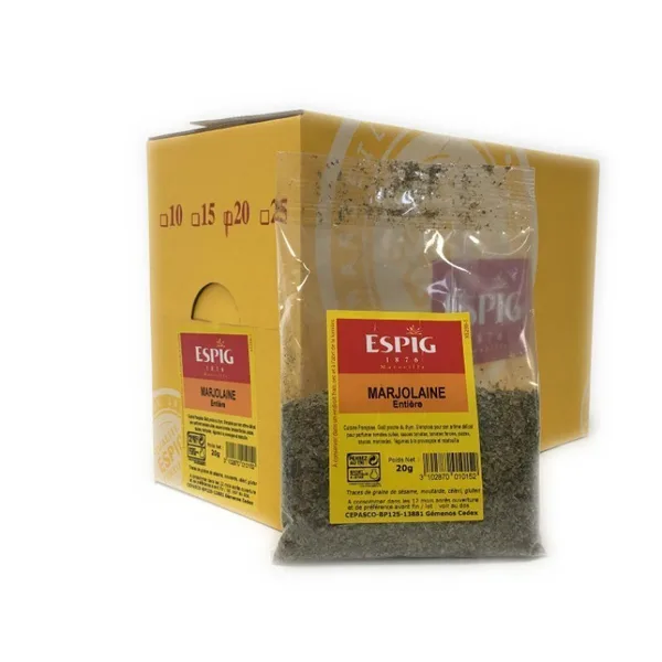 WHOLE MARJORAM - Espig - 20x20g