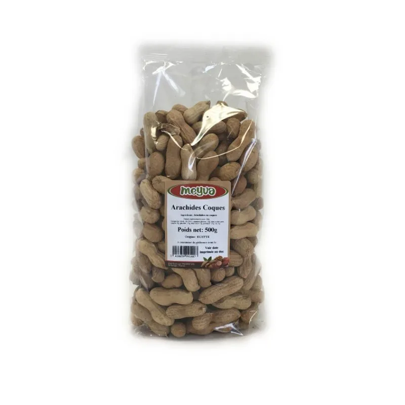 MEYVA - PEANUTS IN-SHELL 8X500G
