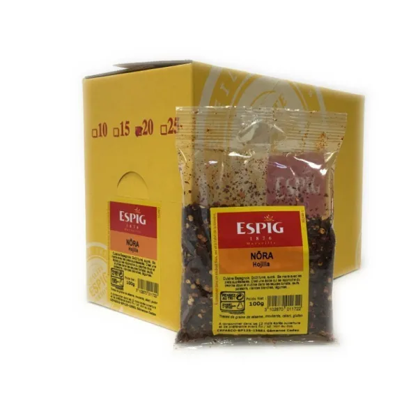 PIMENT DOUX - NORA HOJILLA CONCASSEE - Espig - 20x100g