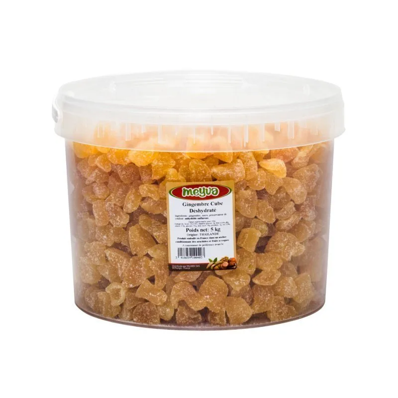 EIMER MEYVA - INGWER DEHYDRIERT WÜRFEL 5KG