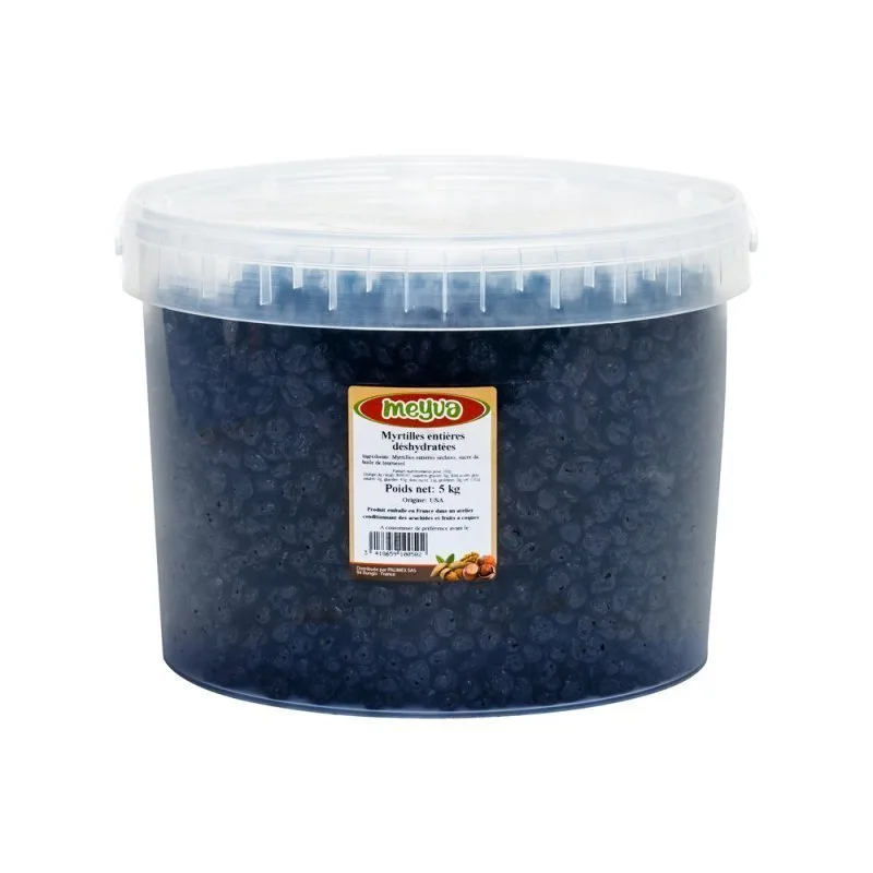 BUCKET MEYVA - WHOLE DEHYDRATED BLUEBERRY 5KG