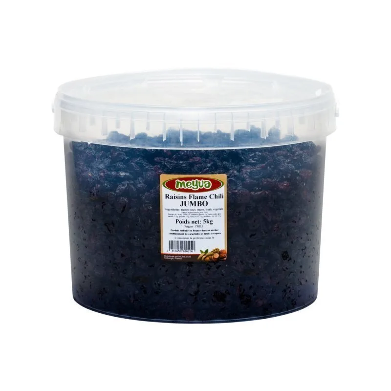 BUCKET MEYVA - RAISINS FLAME CHILE JUMBO 5KG