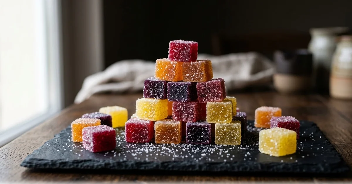 Pâtes de fruits en gros : formats et conservation B2B