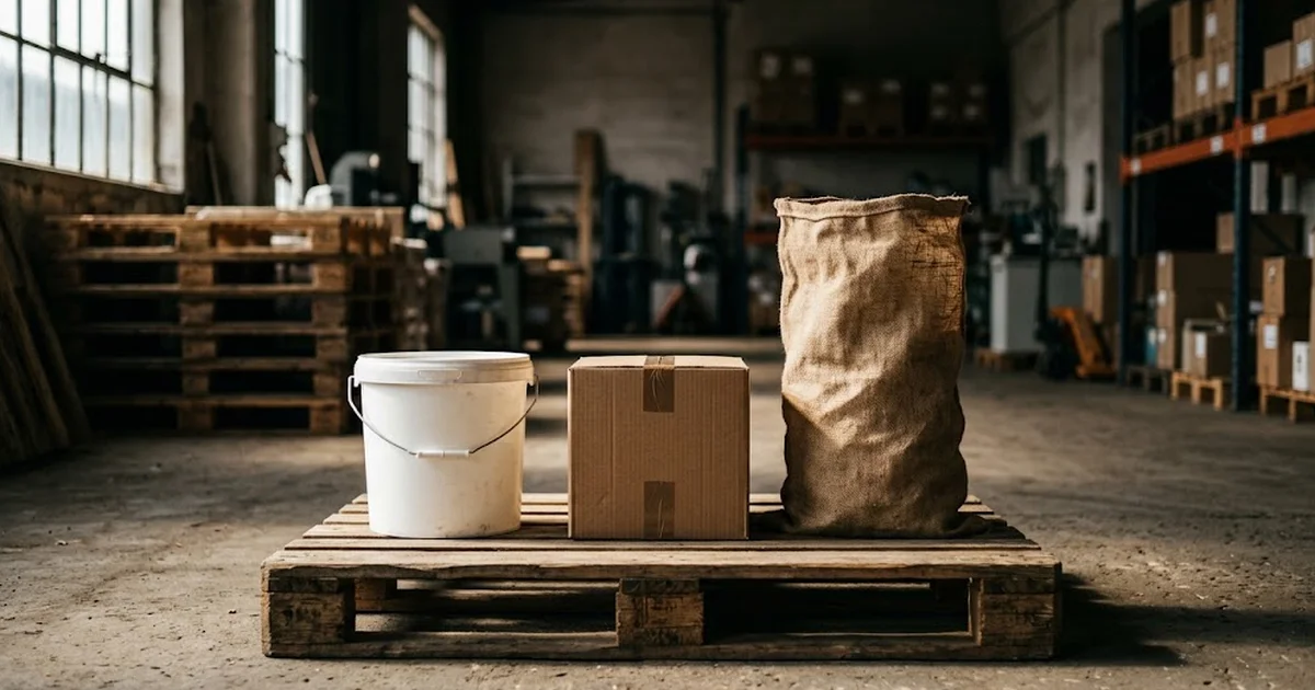 Seau, carton ou sac 25 kg : bien choisir selon la rotation