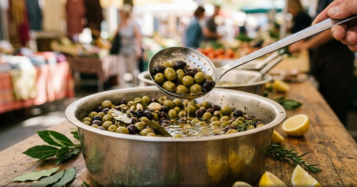 Grossiste Olives en Vrac : Seaux & Saumure CHR