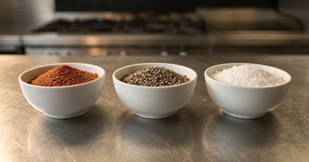Épices grill Espig CHR : gamme, dosages et usages cuisine