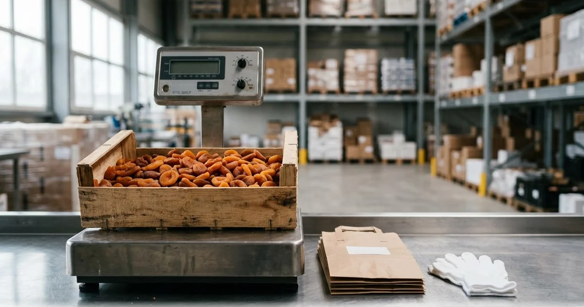 HACCP Fruits Secs : DLUO, Traçabilité, Réception