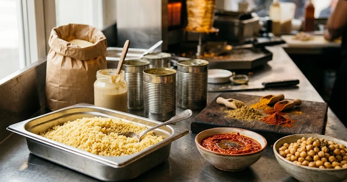 Snack et kebab : l'épicerie sèche qui tient le service