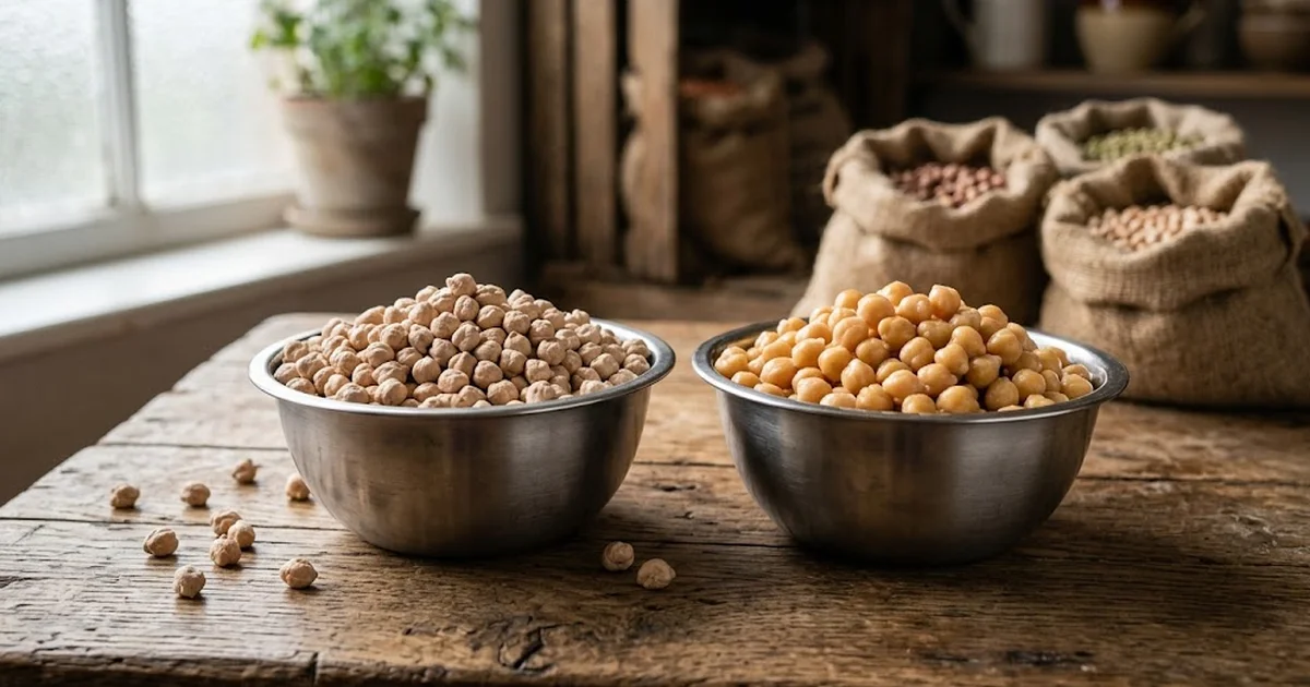 Légumes secs : rendement et coût portion en B2B