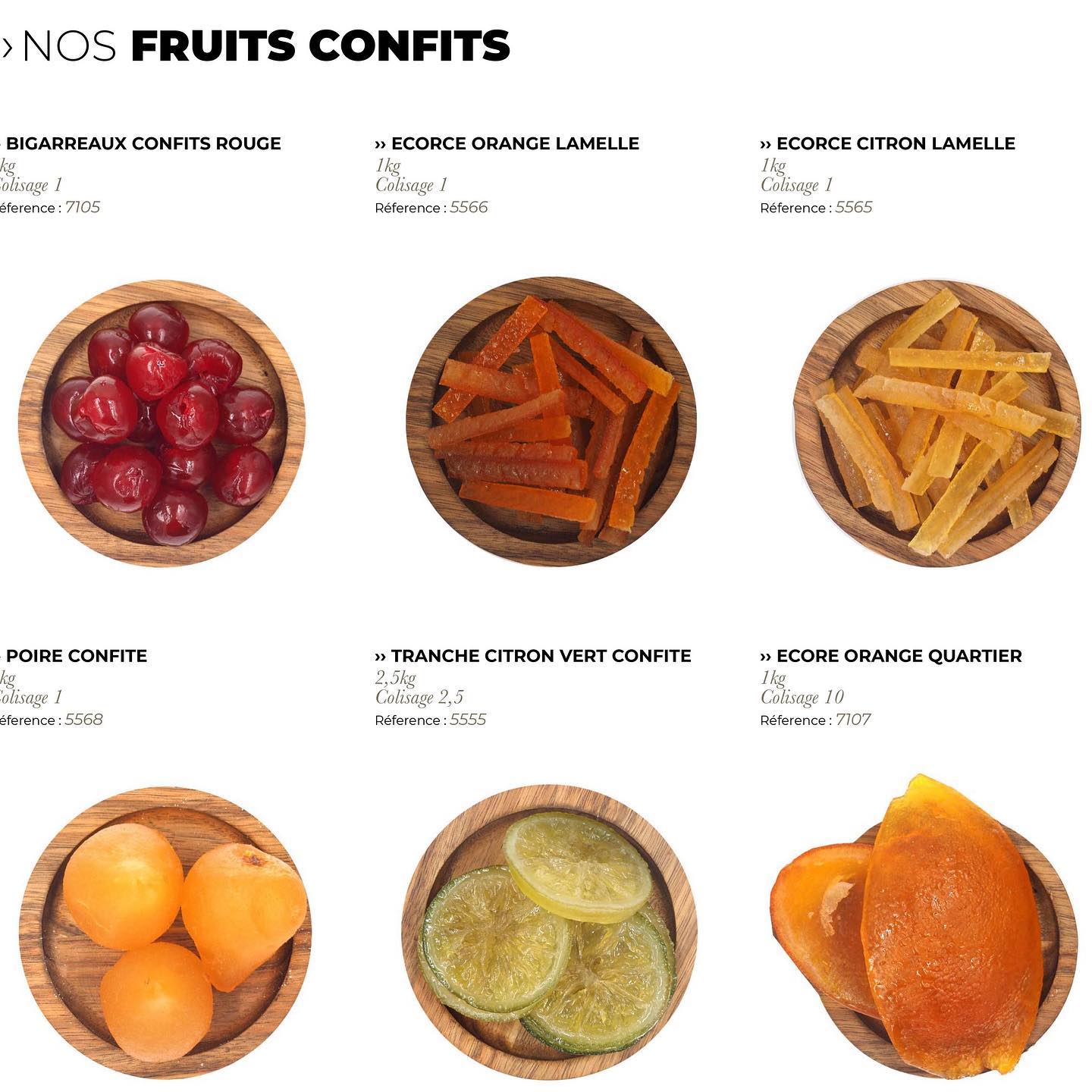 🎄Découvrez nos produits festifs : Fruits confits, pâtes d…