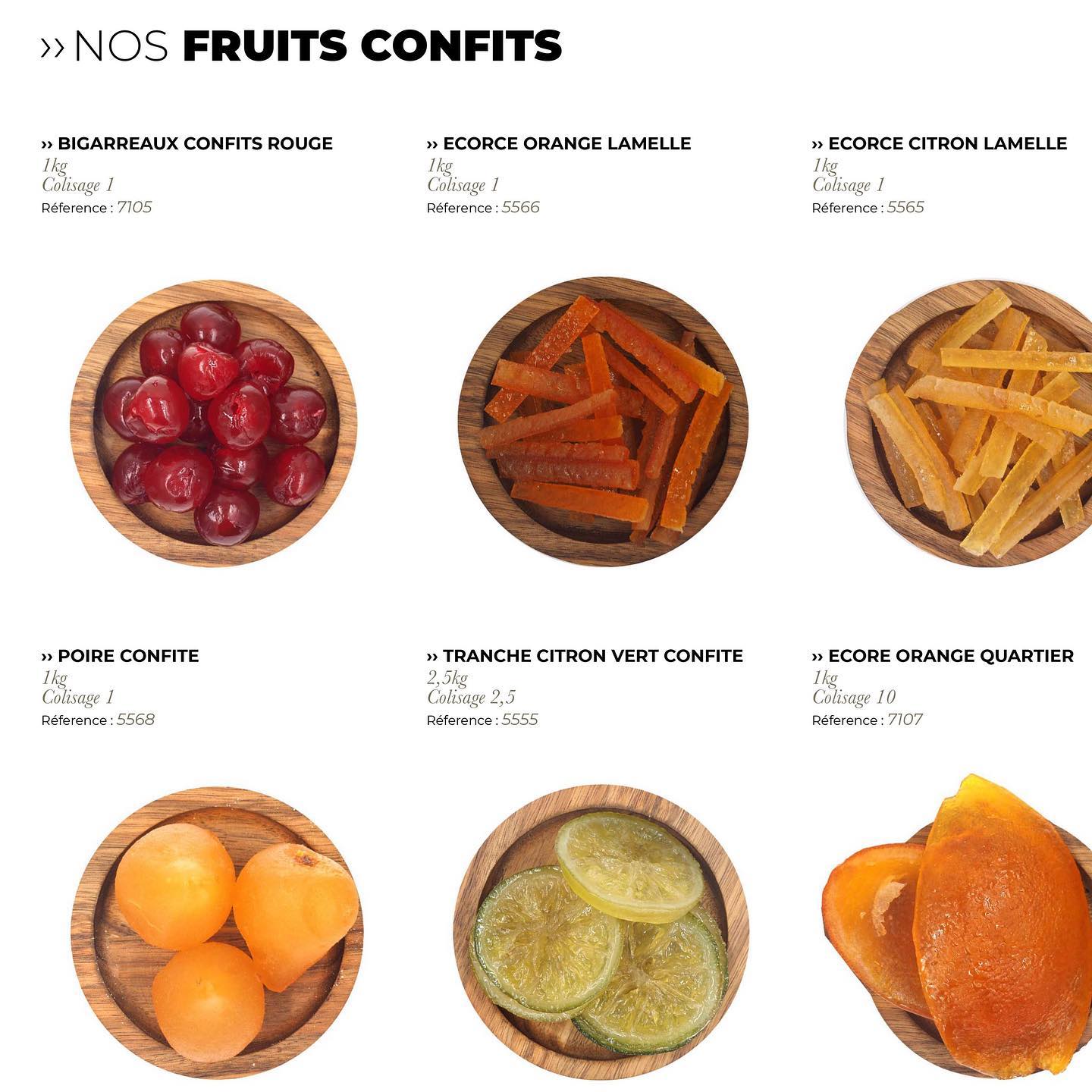 🎄Découvrez nos produits festifs : Fruits confits, pâtes d…