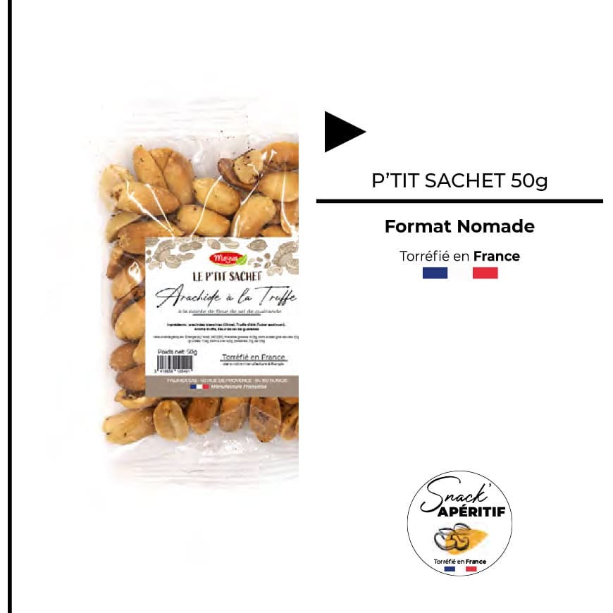 Format Nomade 50g. Emportez partout votre p'tit sachet. 50g …