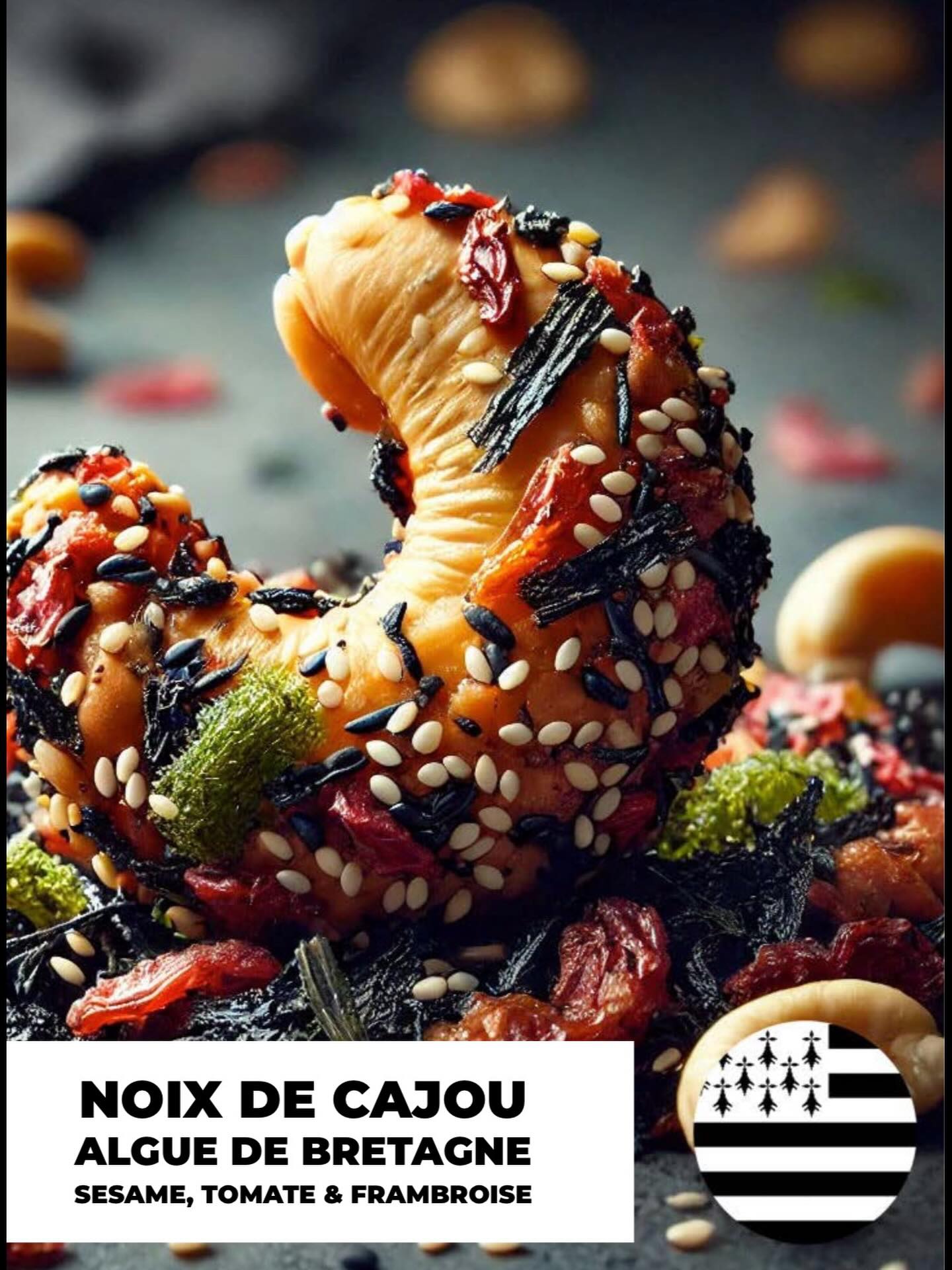 La noix de cajou qui change les règles de l’apéro. Croquante…