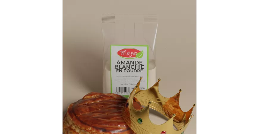 Recette de Galette des Rois : Sublimez-la avec nos Amandes en Poudre de Qualité Supérieure MEYVA